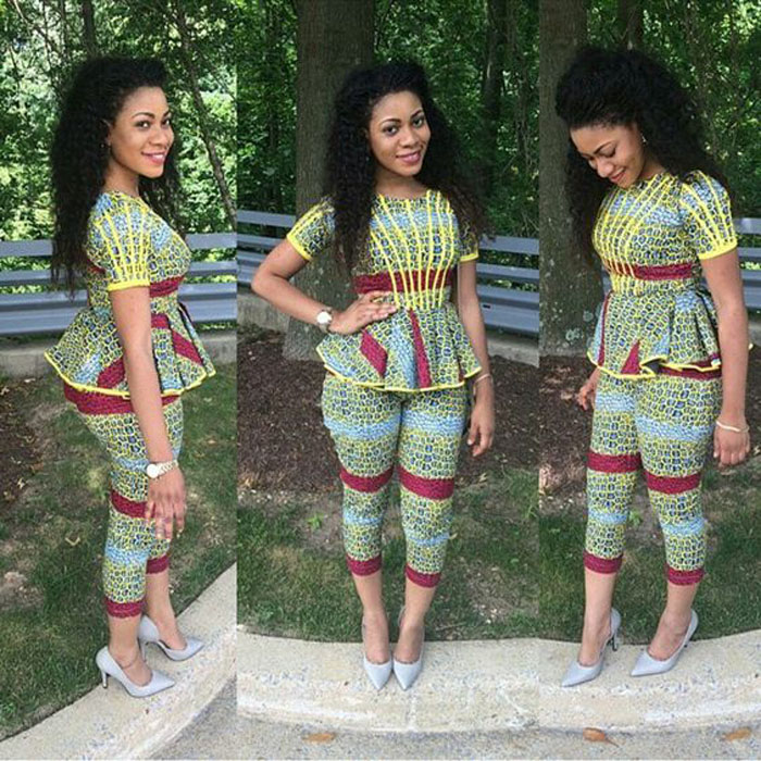 African Trousers And Top For Ladies Ankara Styles